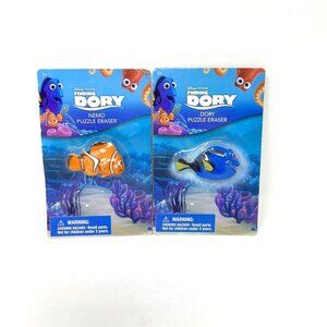 Disney Pixar Finding Dory Puzzle Eraser Nemo And Dory School Supplies